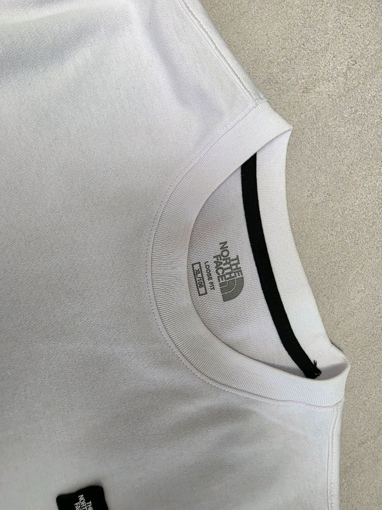 노스페이스 흰색 긴팔 티셔츠 XL 105 이미지