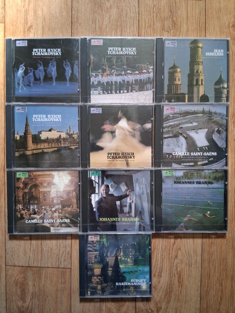 멜로디야(Melodiya)에서 발매된 USSR 클래식 CD 컬렉션.37장.CD상태 좋아요. 아래글 참고하세요 이미지