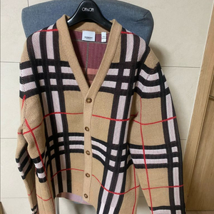 버버리 체크 가디건 M(국내105) 새상품급 이미지