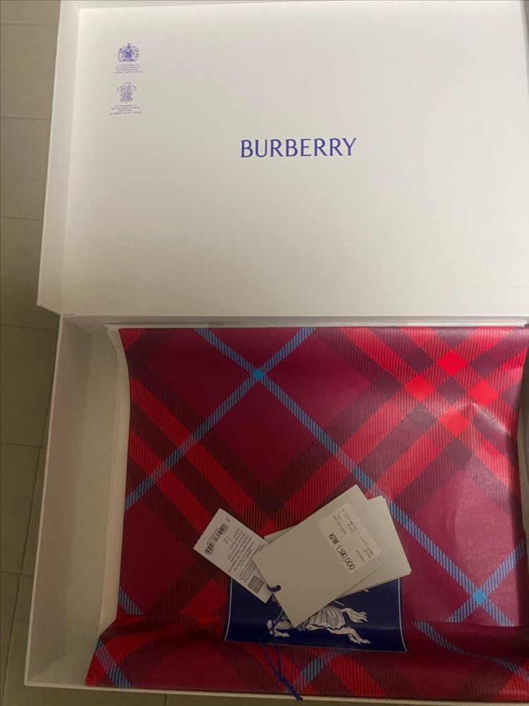 버버리 체크 가디건 M(국내105) 새상품급 이미지