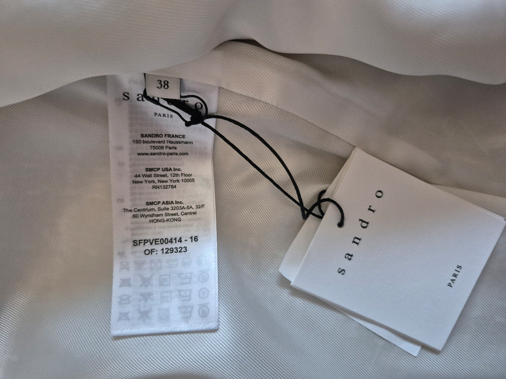 산드로 트위드 자켓(38)--1