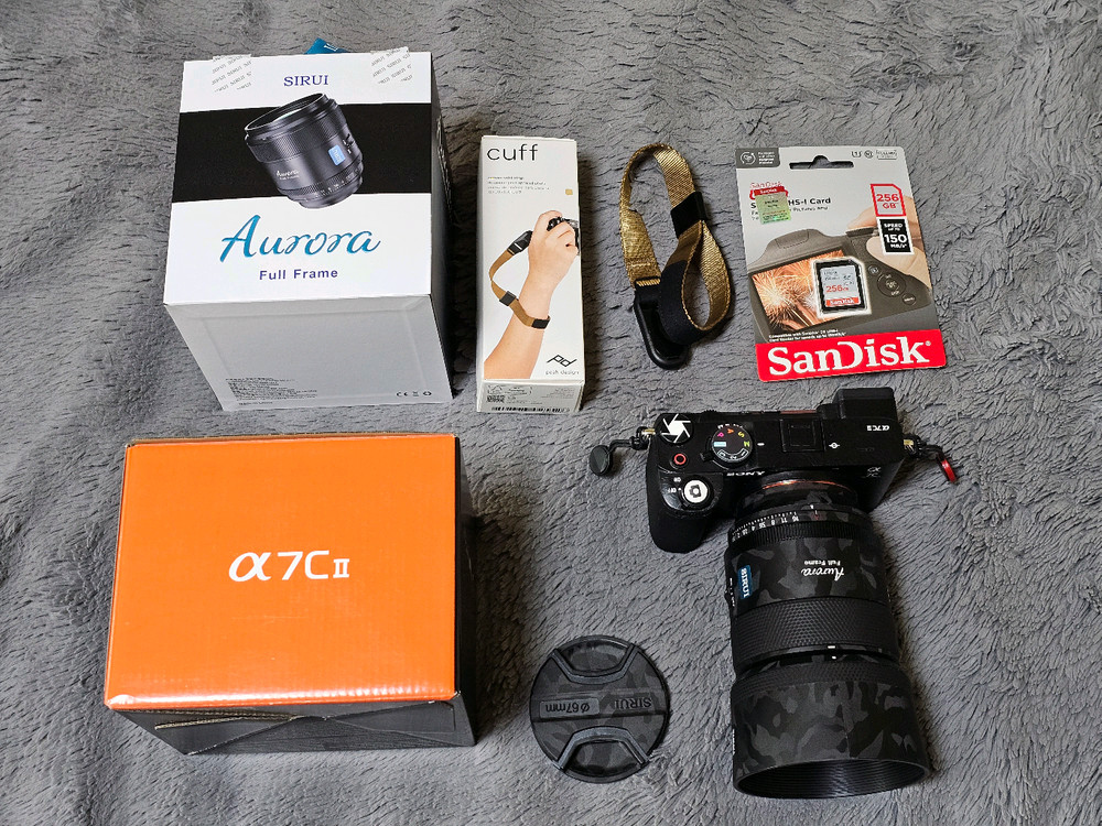 소니 a7c2 바디 + 시루이 85mm f1.4 망원 85.4 여친렌즈--3