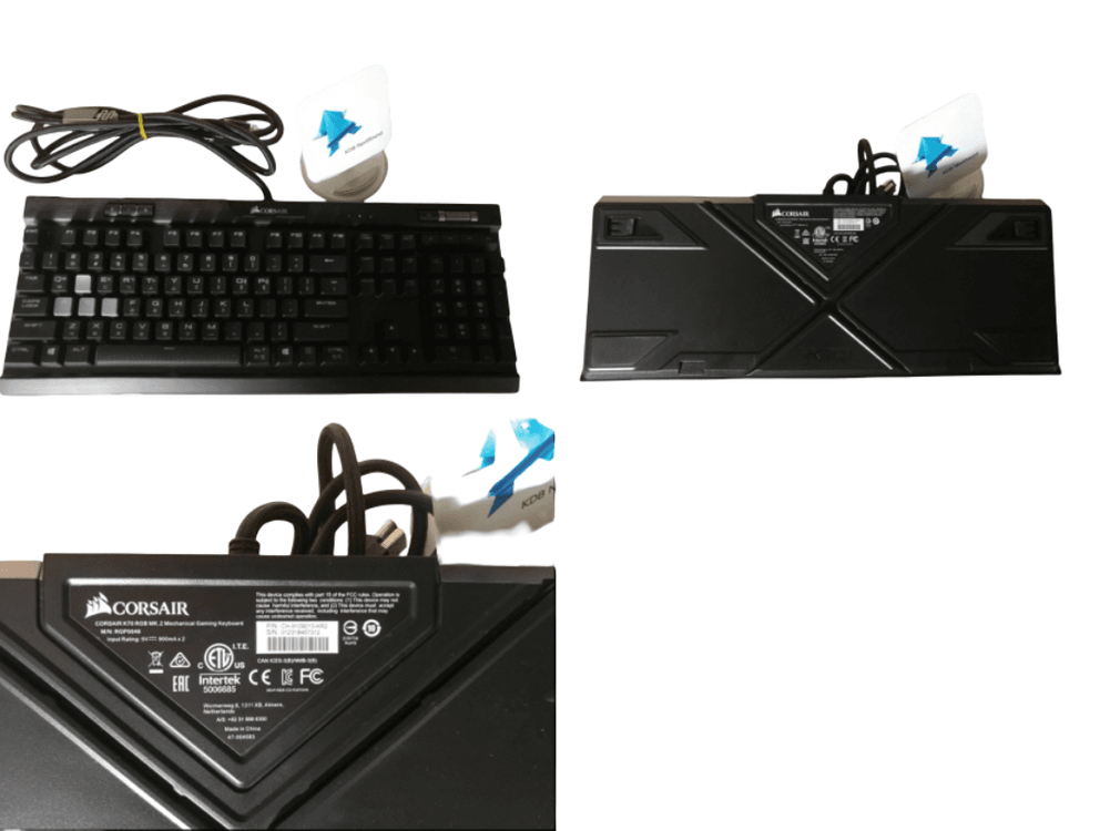 기계식 키보드 몬스긱 M3, 커세어 K70, 로지텍 YR0073, 로지텍 YR0082, K360 이미지