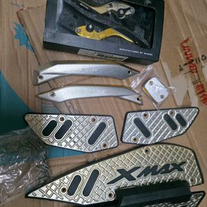 xmax 바이커스레버 / 알리 발판 실린더캡 스크린가드 일괄 판매