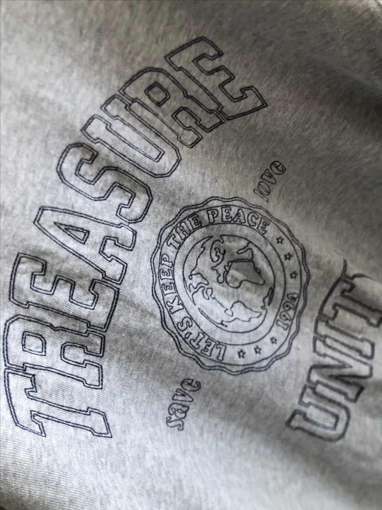 지오다노 여성 맨투맨 (그레이 m)--6