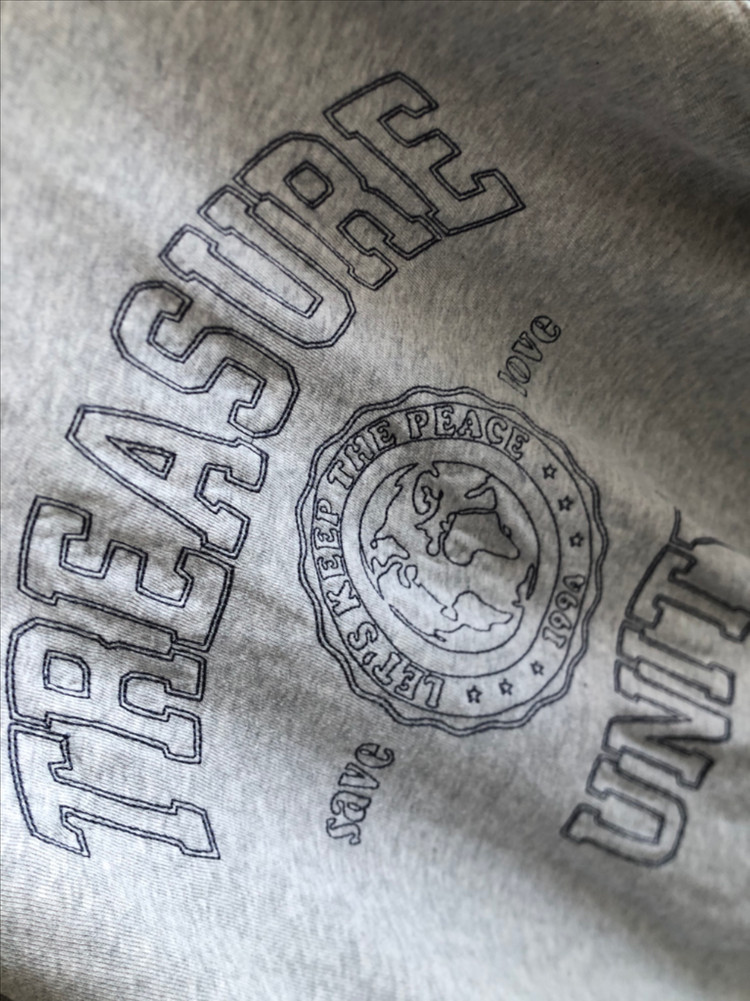 지오다노 여성 맨투맨 (그레이 m)--1