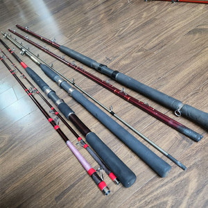 다이와 미사키 낚시대 여러대 이미지