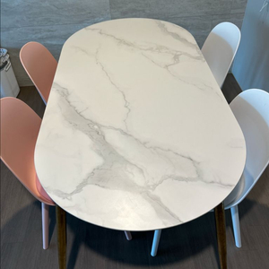 세라믹 식탁 의자 4인세트 판매해요 이미지