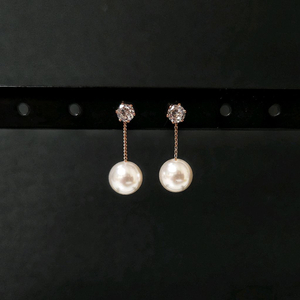 새상품,선물박스포장]스와로브스키스톤 드롭 진주 귀걸이/목걸이 반지 팔찌 샤넬 반클리프 루이비통 불가리 디올 입생로랑