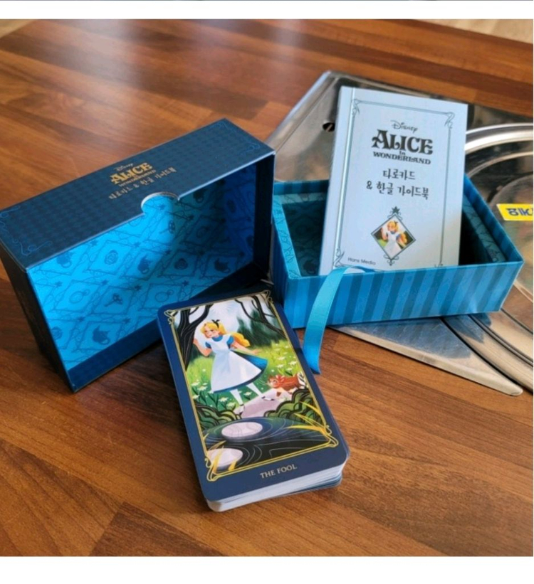 이상한나라의 앨리스 타로카드 새상품 이미지