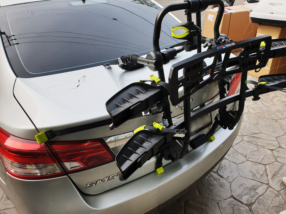 아트원 이지랙 2대용 및 버즈랙 파일럿2.3(2대용,3대용) 후미형자전거캐리어,견인볼 히치형 최저가 택배--2