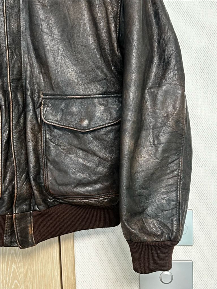 엘엘빈 llbean a-2 레더 가죽자켓 L 이미지