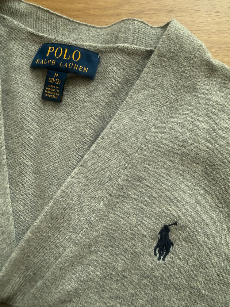 폴로 남아용 가디건(10-12)--3