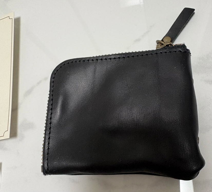 헤비츠 YAWL 링클드 레일로드 윌렛(블랙) 새상품 판매. 이미지