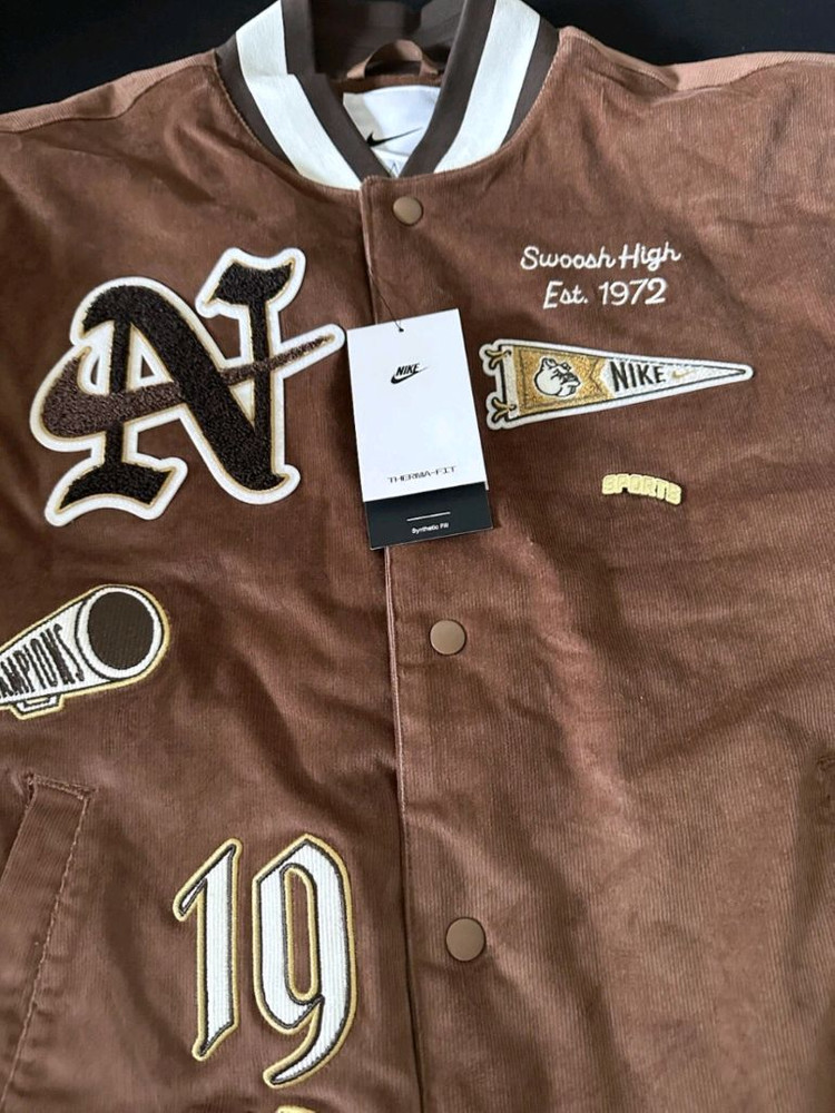 나이키 NSW 코듀로이 바시티 자켓 해외 L 이미지