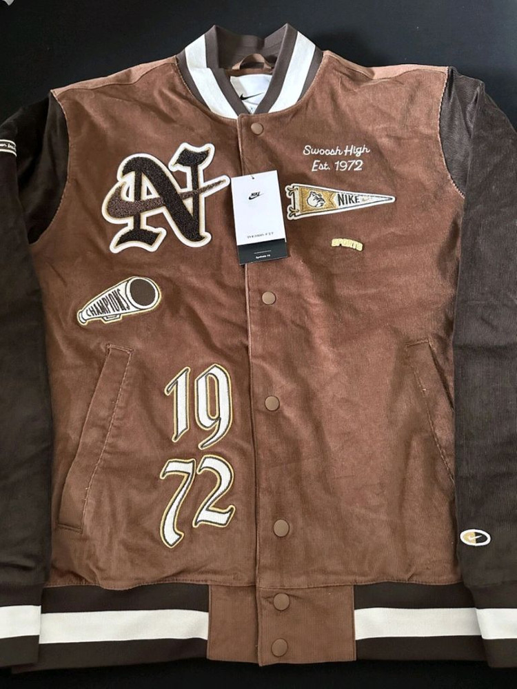 나이키 NSW 코듀로이 바시티 자켓 해외 L 이미지