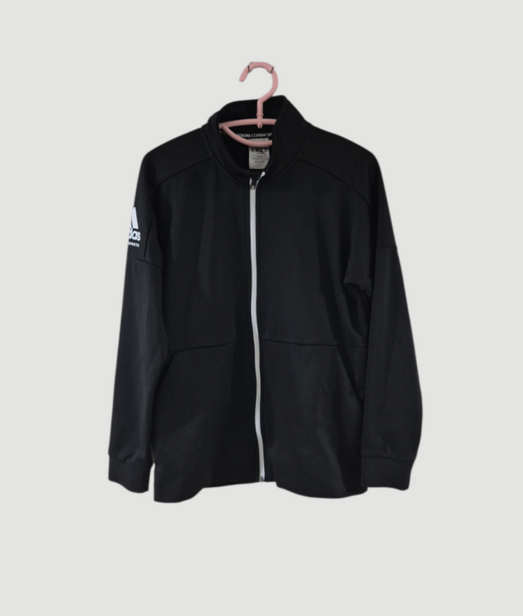 [150]아디다스 키즈 기모 져지자켓--1