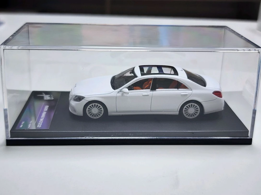 1:64 킹모델 벤츠 W222 S65AMG 화이트 다이캐스트 이미지