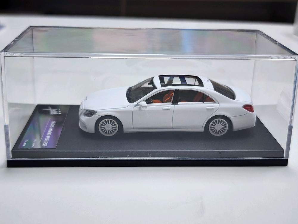 1:64 킹모델 벤츠 W222 S65AMG 화이트 다이캐스트 이미지