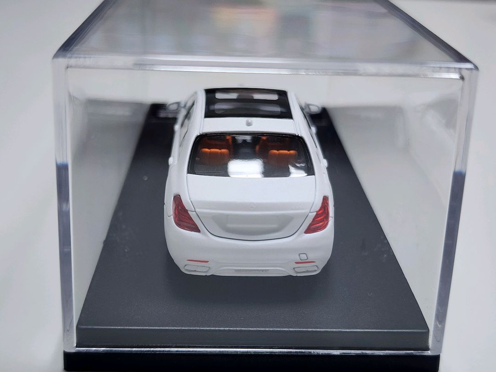 1:64 킹모델 벤츠 W222 S65AMG 화이트 다이캐스트 이미지