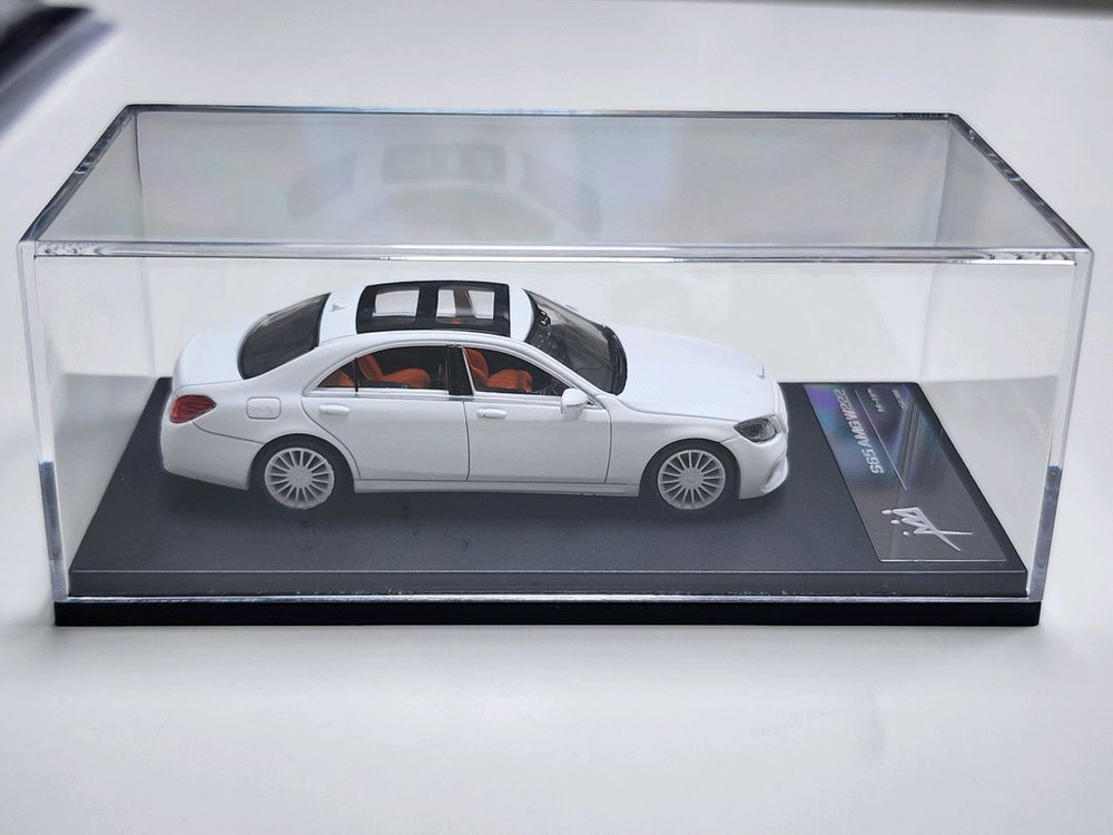 1:64 킹모델 벤츠 W222 S65AMG 화이트 다이캐스트 이미지