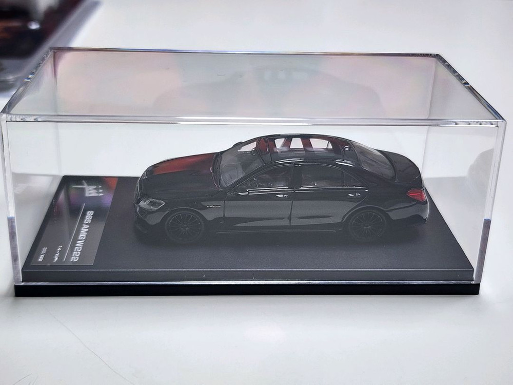 1:64 킹모델 벤츠 W222 S65AMG 블랙 다이캐스트 이미지