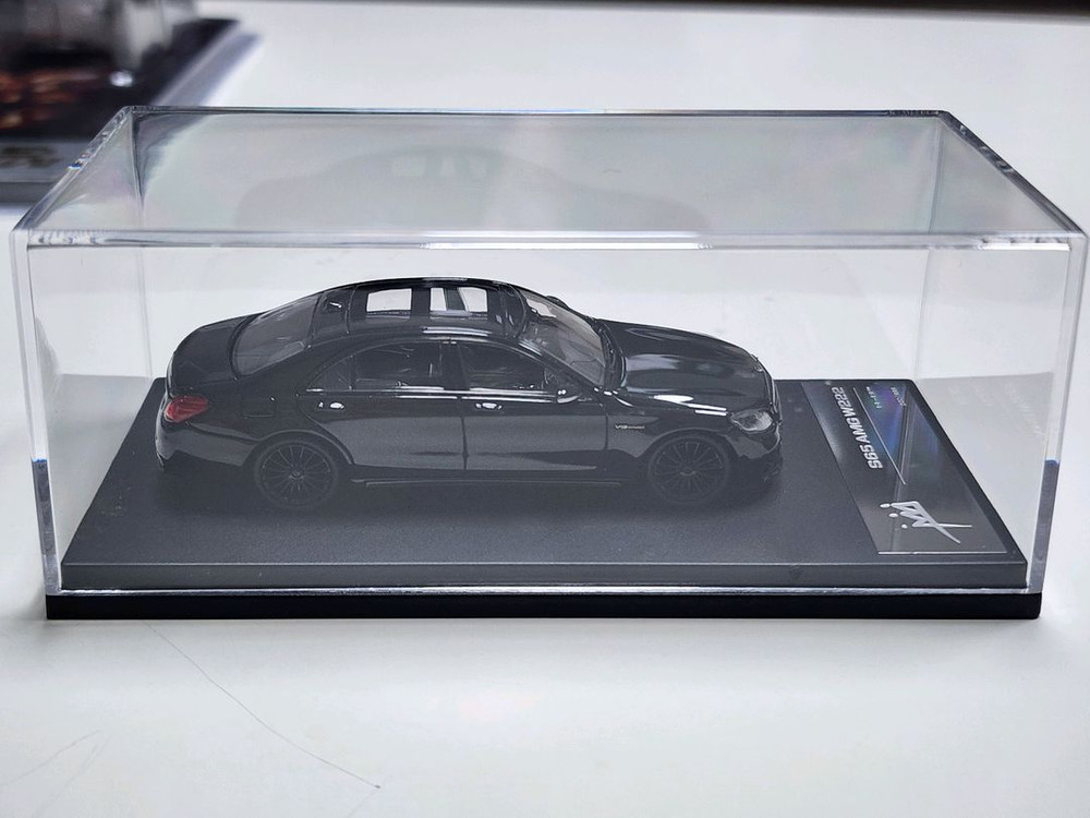 1:64 킹모델 벤츠 W222 S65AMG 블랙 다이캐스트 이미지
