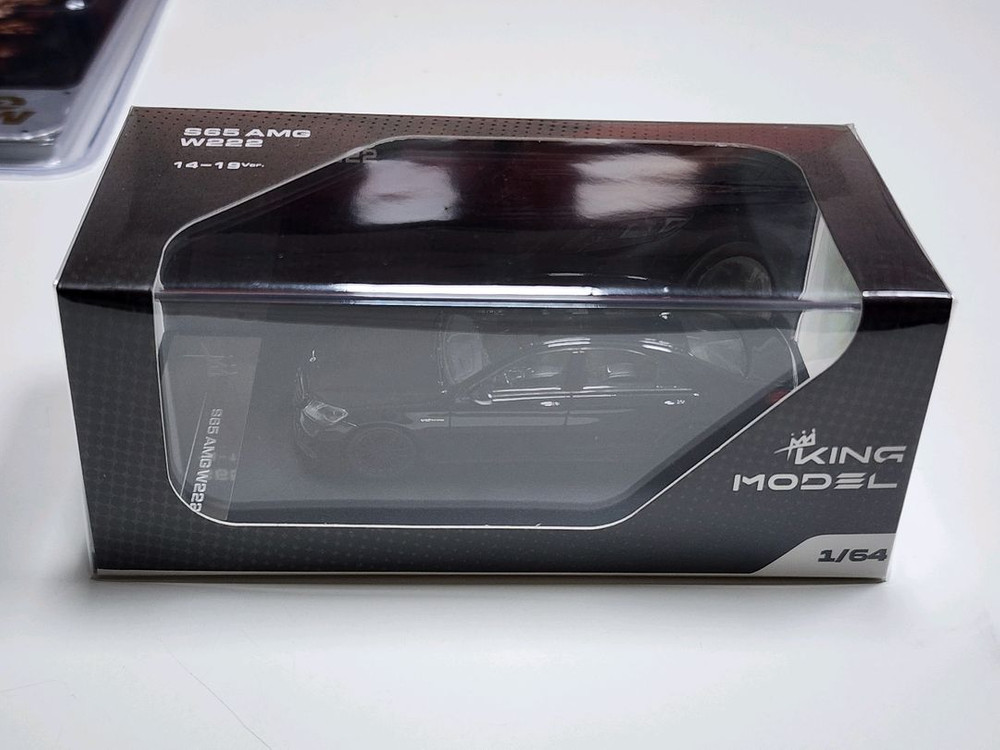 1:64 킹모델 벤츠 W222 S65AMG 블랙 다이캐스트 이미지
