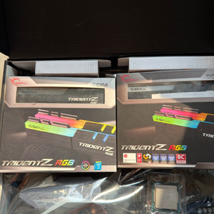 i9-9900k z370 strix f 지스킬 트라이던트 3200 8*4 딥쿨240ex rgb 이미지