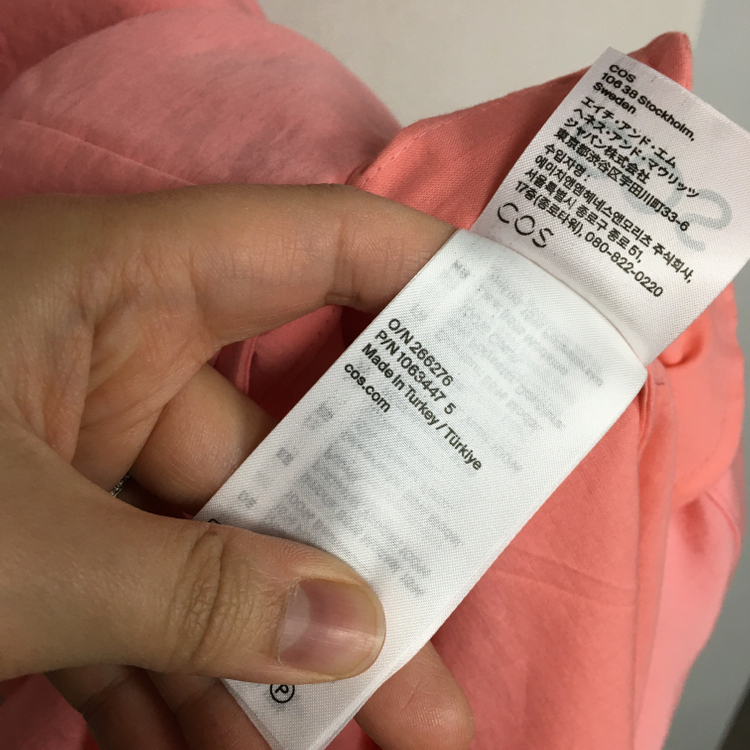 COS 코스 벨티드 미디 셔츠 드레스 원피스 32--6