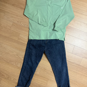 Aleg 아동 티 청바지 셋업 160