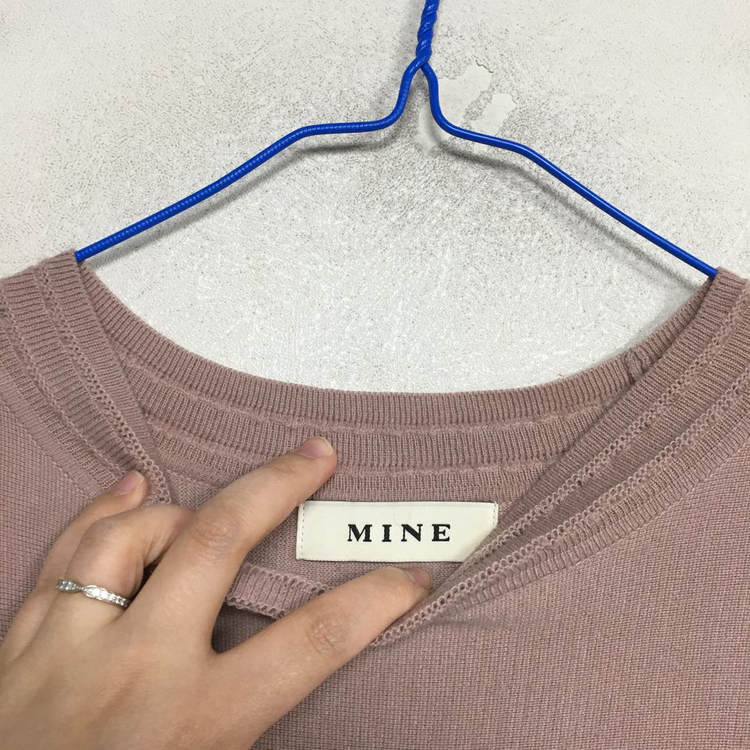 MINE 마인 니트 드레스 원피스 F 이미지