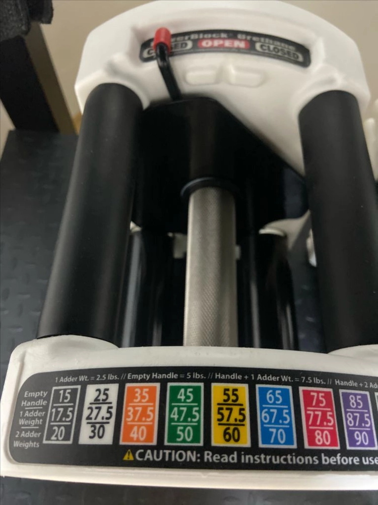 (개별구매가능) 파워블럭 Pro EXP 90 무게조절 덤벨 + 125파운드 추가킷 이미지