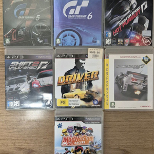 플스3(PS3) 레이싱게임(그란투리스모, 니드포스피드, 드라이브샌프란시스코, 릿지레이서 등) 7종 일괄 판매합니다 이미지