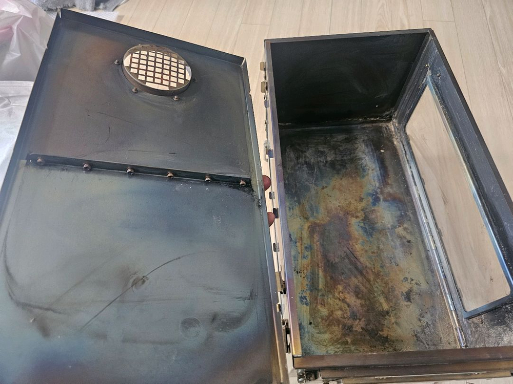 티타늄접이식 화목난로 22년식 불보기창 3개 이미지