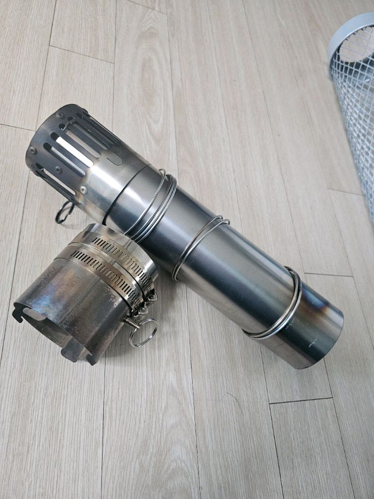 티타늄접이식 화목난로 22년식 불보기창 3개 이미지