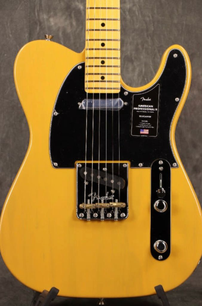 펜더 아메리칸 프로페셔널2 텔레캐스터 일렉기타 버터스카치 블론드 이미지