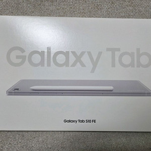 갤럭시탭S10FE 256G 실버 풀박스 이미지