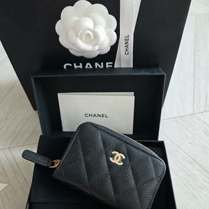 샤넬 지퍼돌이 카드지갑 새상품 이미지