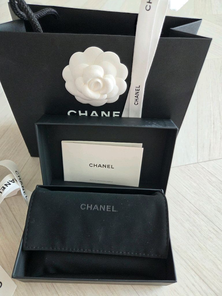 샤넬 지퍼돌이 카드지갑 새상품 이미지