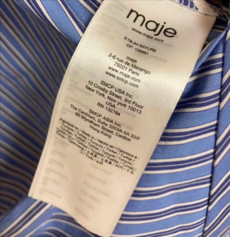 마쥬 스트라이프 셔츠1--4