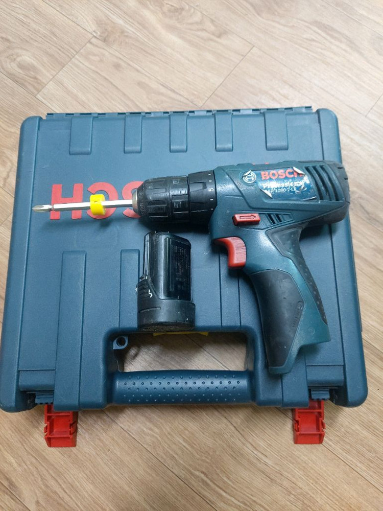 보쉬 충전드라이버 드릴 GSR1080-2-LI 이미지