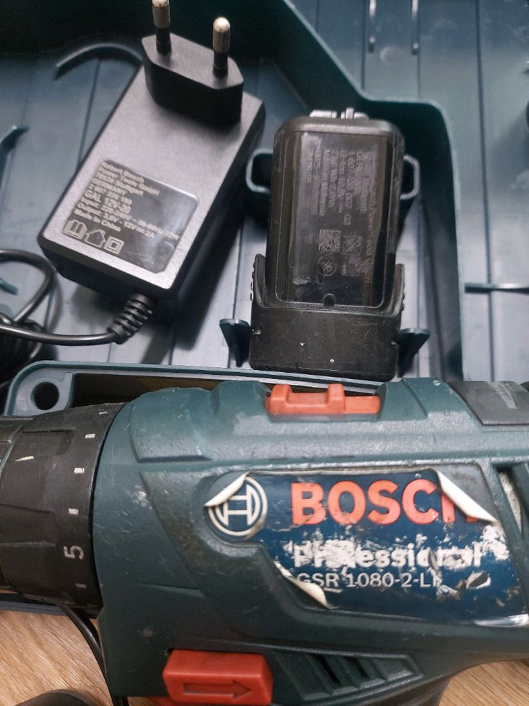 보쉬 충전드라이버 드릴 GSR1080-2-LI 이미지