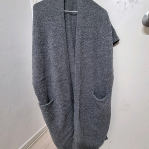 롱 니트조끼 프리사이즈