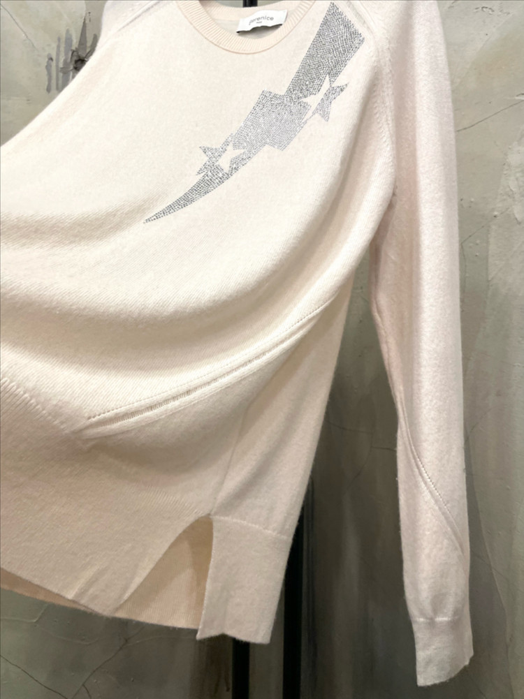 berenice 아이보리 캐시미어 봄 니트 55--3