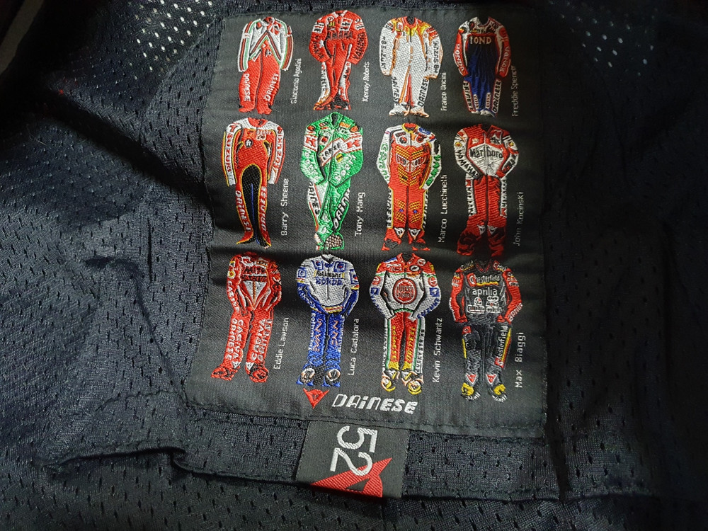 다이네즈 오토바이 바이크 엔지니어 원피스 슈트 (EU 52)--8