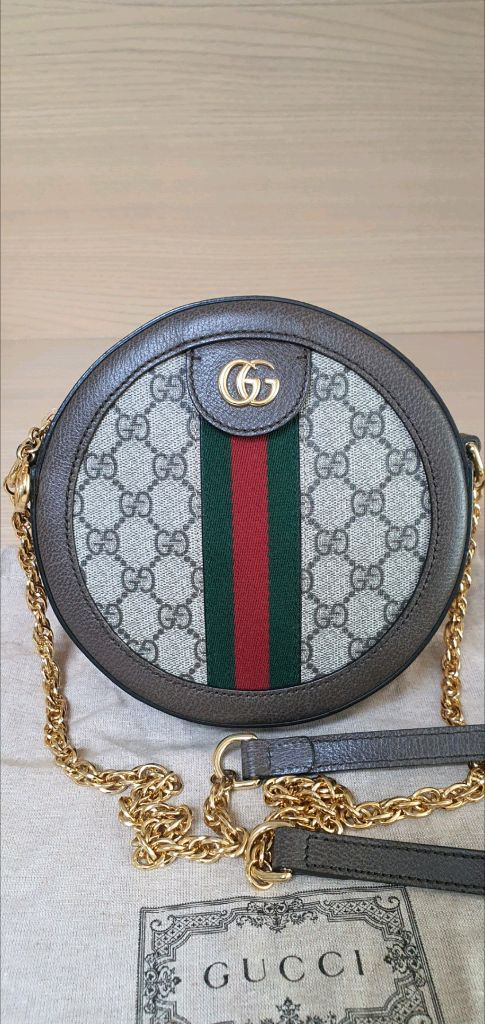 구찌 오피디아 탬버린백/크로스백 새상품급 정품(감정O)프라다루이비통디올고야드샤넬셀린느보테가생로랑발렌시아가버버리가방 이미지