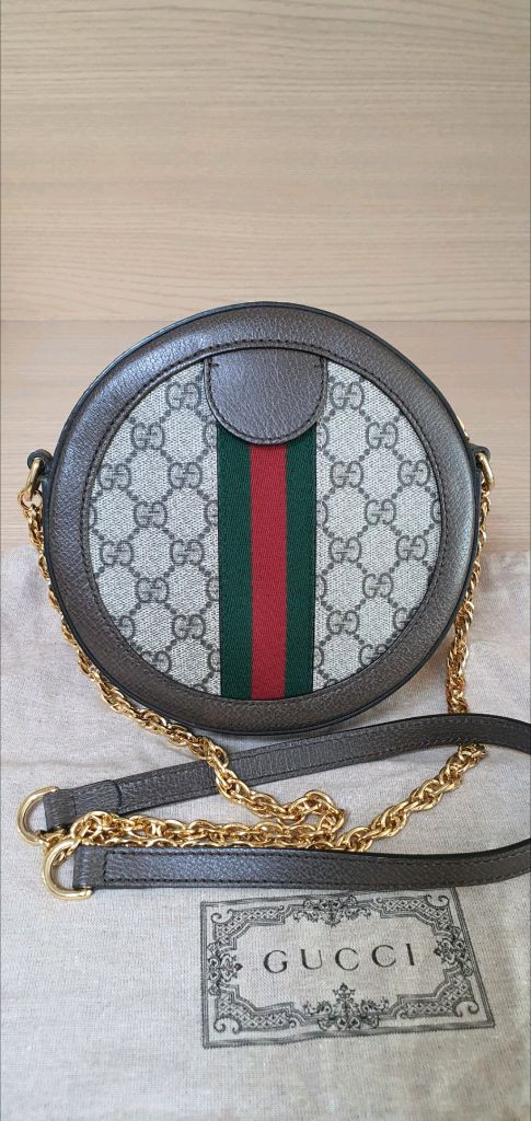 구찌 오피디아 탬버린백/크로스백 새상품급 정품(감정O)프라다루이비통디올고야드샤넬셀린느보테가생로랑발렌시아가버버리가방 이미지