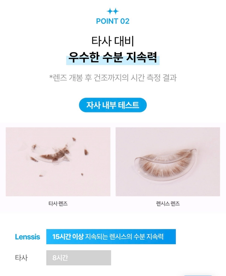 렌즈 밀키초코 원데이 이미지