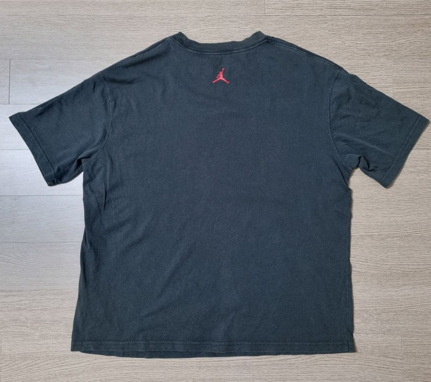 나이키 조던 그래픽 반팔티셔츠 블랙 w루즈핏L(실제11 이미지